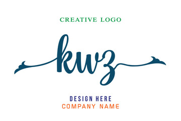 KWZ  lettering logo is simple, easy to understand and authoritative