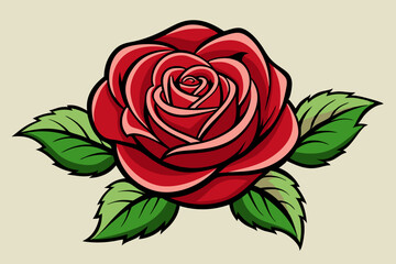 Rose Vector art and illustration