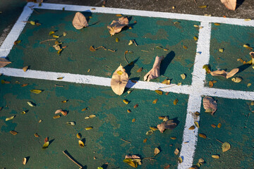 Tennis court Dryness