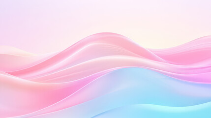 Fototapeta premium A pink and blue wave with a white background
