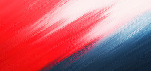 A red and blue stripe with a white background