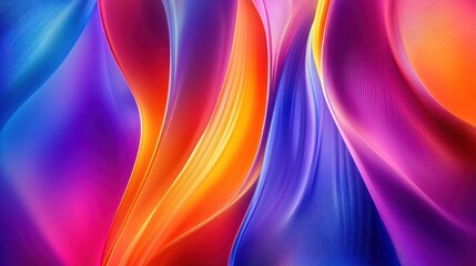 Abstract Colorful Swirls