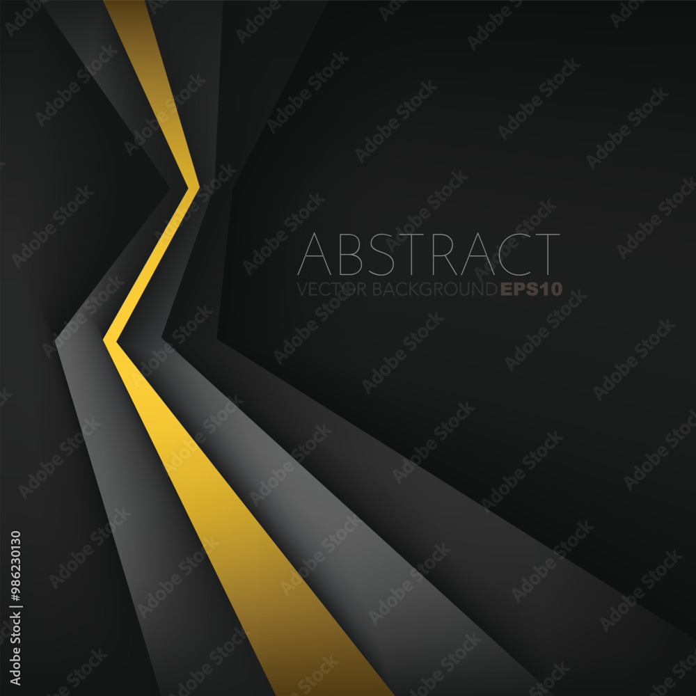 Fototapete graphic geometric triangle overlap vector layer background for text and message design