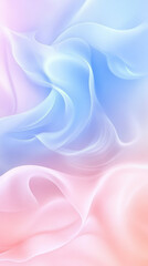 Obraz premium A colorful, flowing background with a pink and blue hue