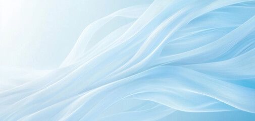 A blue and white background with a long, curvy line