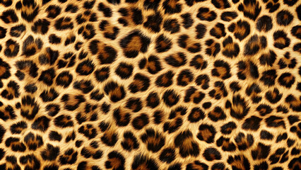 Modern fashionable leopard skin print background with a realistic furry texture, leopard, skin, texture, modern, fashionable