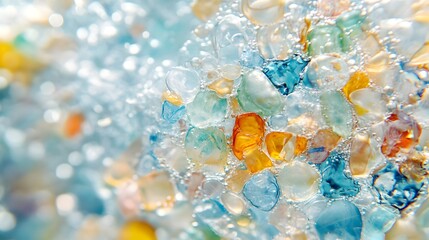 Detailed Microplastics in Exfoliating Face Wash for Environmental Awareness Campaigns