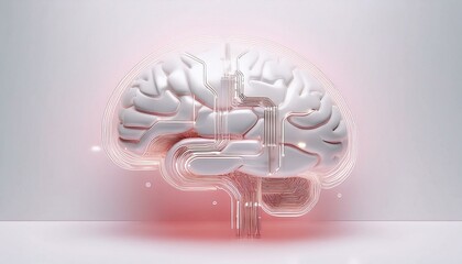 3d rendered illustration of a brain