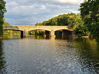 bridge over the river