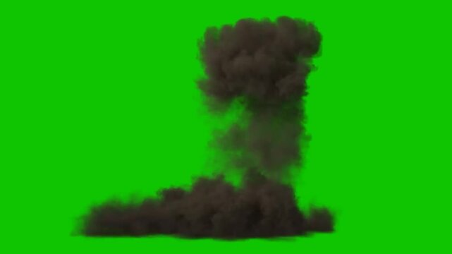 Ultimate Collection of Explosive Green Screen Effects for VFX Projects, Green Screen Explosion,  explosion attack green screen, nuclear clouds, bomb exploasion, fire cloude green screen for vfx, cinem