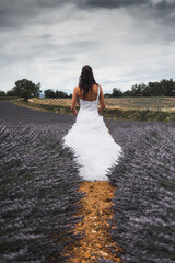 Mari&eacute;e lavande