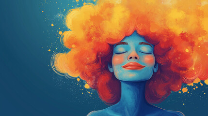 illustrated representation of happiness 