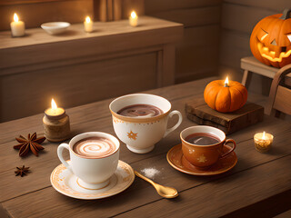 Cup of hot chocolate