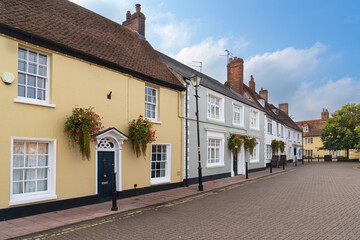The market Town of Stony Stratford in Buckinghamshire © gb27photo