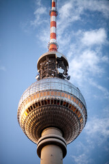 Berlin Skyline From the Top of the Fernsehturm