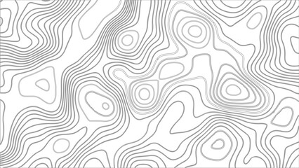 Topography vector background, banner. Imitation of a geographical map, contour lines. Modern design with topographic wavy pattern design.paper texture Imitation of a geographical map shades	

