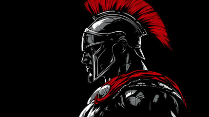 Spartan 2 / Illustration of Spartan warrior.