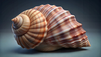 Obraz premium Textured background featuring a detailed seashell in a natural setting