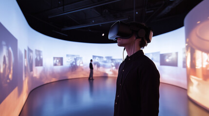 Immersive AI-Powered Virtual Museum Tours Featuring Interactive Storytelling, Engaging Visitors in a Unique Cultural Experience through Advanced Technology and Digital Narratives