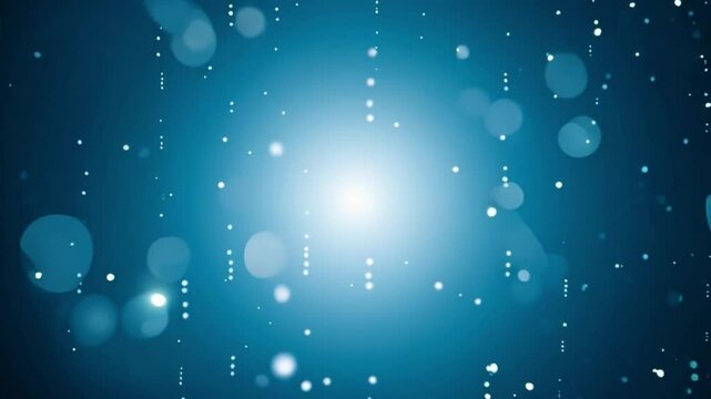 柔らかな輝きがクリスマスの夜空に広がるスタイリッシュなデコレーション動画。生成AI