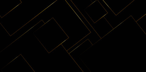 Mondrian style of diagonal square pattern vector. Design geometric tile gold on black background. Modern style of hipster isolated. Monochrome concept. diamond pattern background.	
