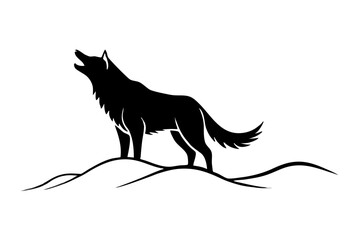 dog animal vector silhouette