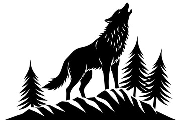 dog animal vector silhouette