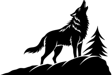 dog animal vector silhouette