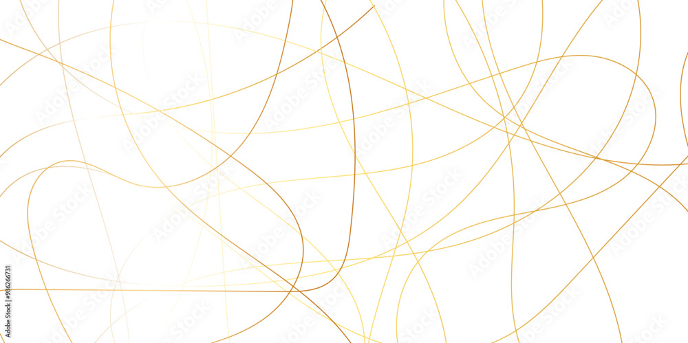 Poster Abstract golden lines with white background. Creative and geometric shape with luxury pattern and paper texture design. abstract background with stripes for website design Technology background.	