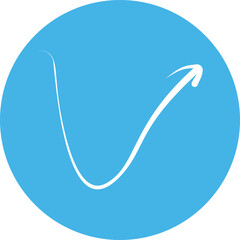 Single isolated icon with outline style icon on white background