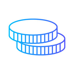 coins gradient icon
