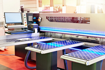 Horizontal panel saw center woodworking