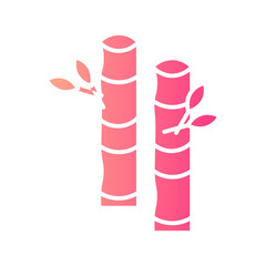 bamboo gradient icon