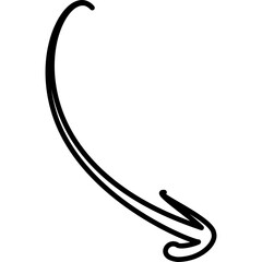 Single isolated icon with outline style icon on white background