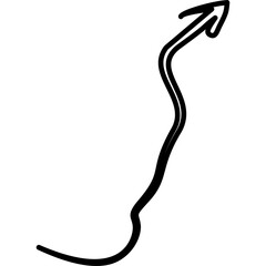 Single isolated icon with outline style icon on white background