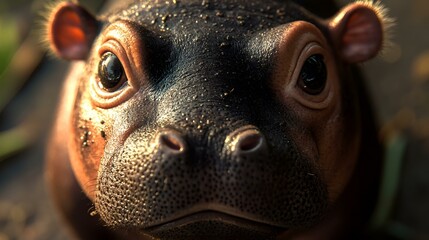 Adorable hippocratic baby