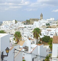 VEJER DE LA FRONTERA , WHITE TOWN IN CADIZ PROVINCE.