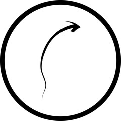 Single isolated icon with outline style icon on white background