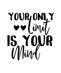 Motivational Svg Bundle, Positive Quote svg, Affirmation svg, Cute Inspirational svg, Saying Svg, Png Files, Funny Quotes cut files