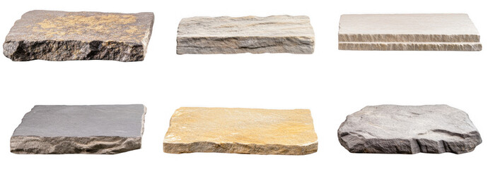 Natural Stone Platforms with Rough Textures