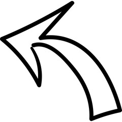 Single isolated icon with outline style icon on white background