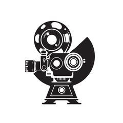 Cinema Logo Design Stock image Vector isolated on Transparent background