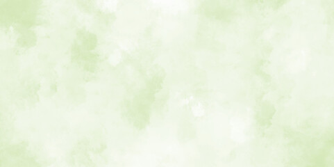 grunge light mint green watercolor background clouds texture backdrop, grunge bright blue abstract design paper textured, brush painted green nature watercolor on paper with smoke or clouds texture.
