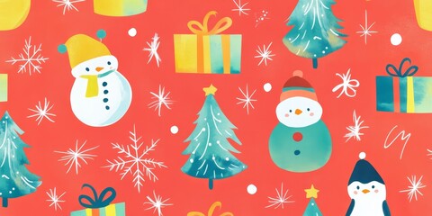Merry Christmas and Happy New Year Holiday background. Xmas banner and web poster. Festive Greeting card