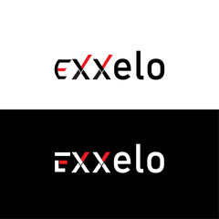 Exxelo logo design