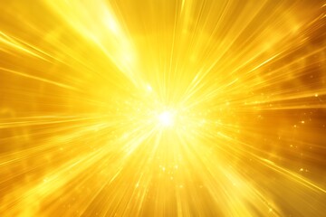 A vibrant yellow background with a burst of light. Can be used to add energy and brightness to any design