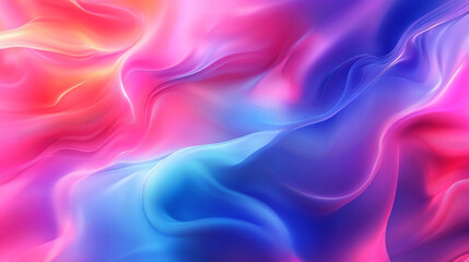 Obraz premium Abstract red light trail on blue , yellow background