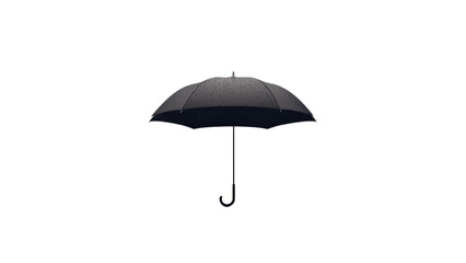 Umbrella isolated on white, minimalist and clean