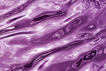 Obraz premium purple metal liquid texture. abstract background in the form of liquid shiny violet metal. glossy chrome texture. 3D rendering