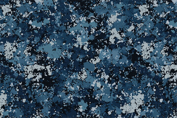 Blue military texture camouflaged pixel background